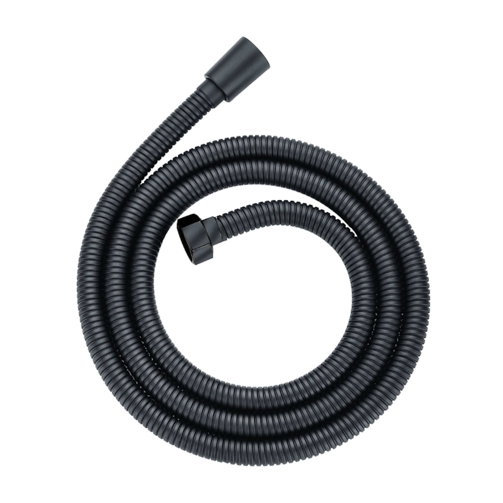 Buy Flex shower hose stainless steel 1.75m standard bore - matt black Online UK | HOUSE OF ENKI